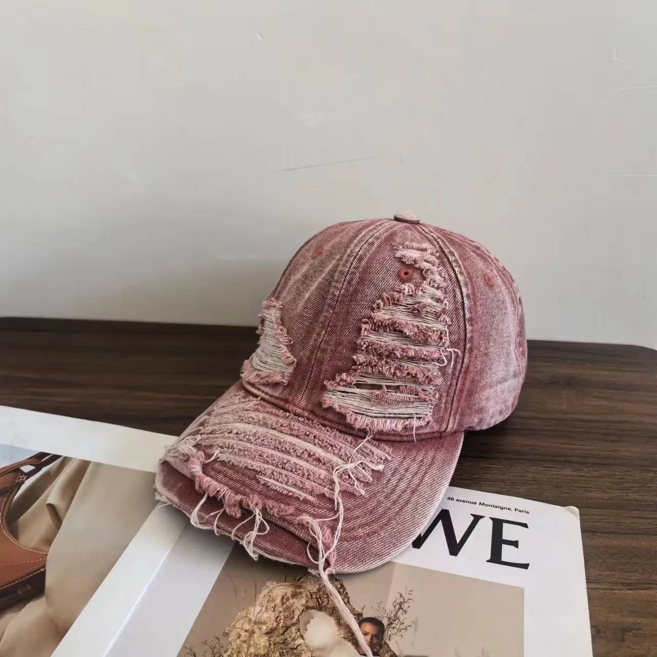 Korean-style Washed Vintage Cowboy Hat Niche Repair - Image 5