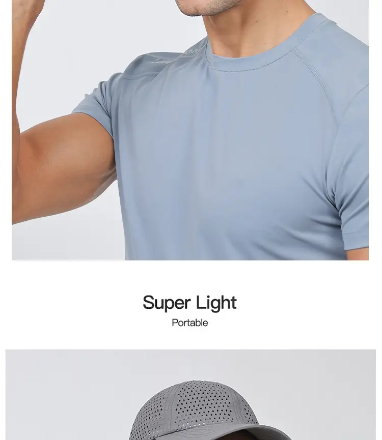 Men's Black Mesh UV Protection Cap Large — feature 15