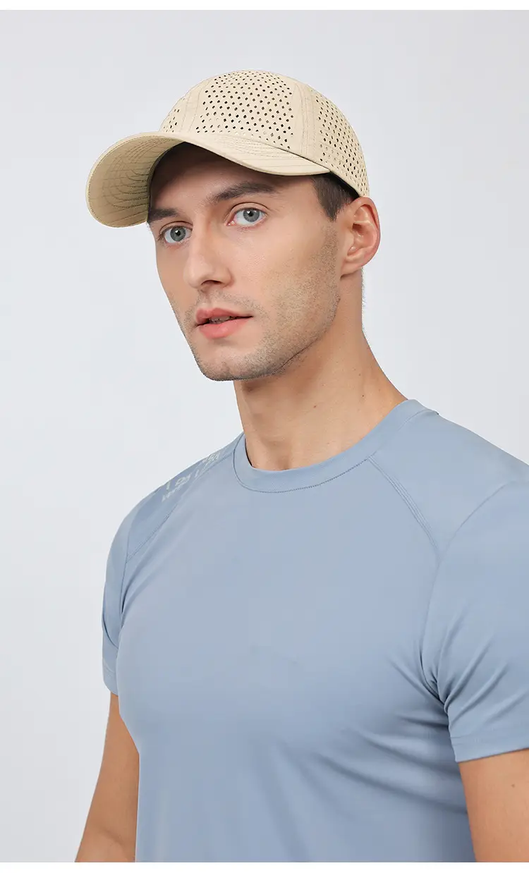 Men's Black Mesh UV Protection Cap Large — feature 20