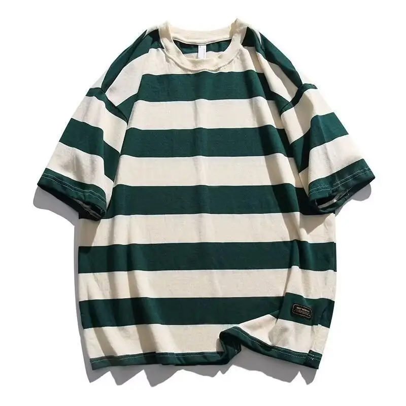 Factory Wholesale Japanese Striped T-Shirt Boys Summer — feature 10