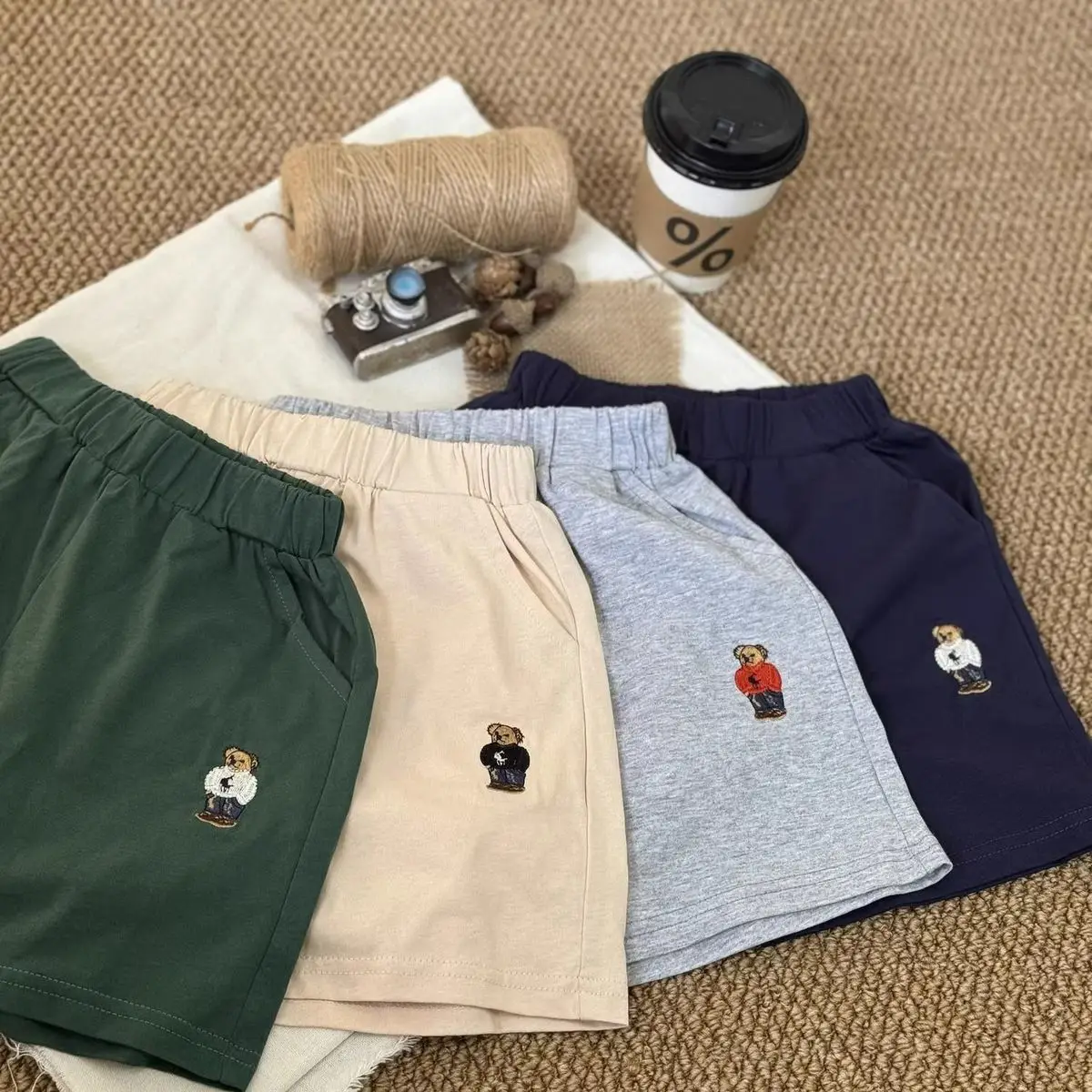 New Kids Bear Short Sleeve Set Navy Blue 2026 — feature 11