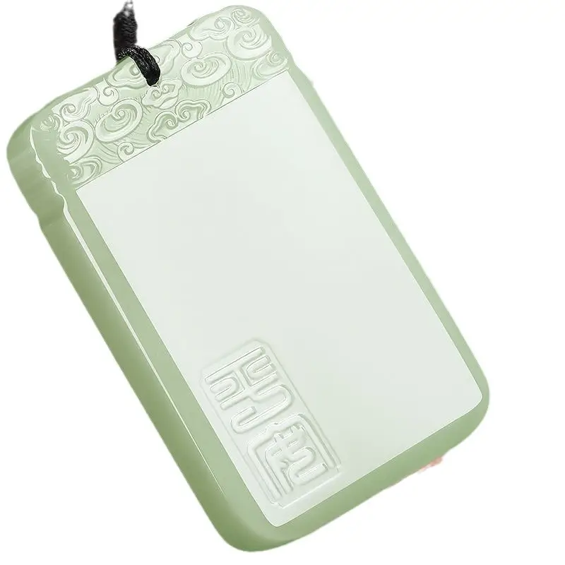 Factory Wholesale Afghan Jade Ping An Wu Shi Pendant - Image 6