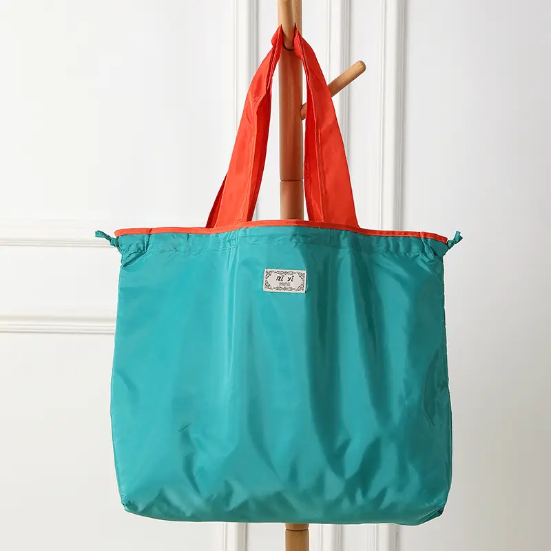 Large Drawstring Eco-Friendly Grocery Bag - Image 2