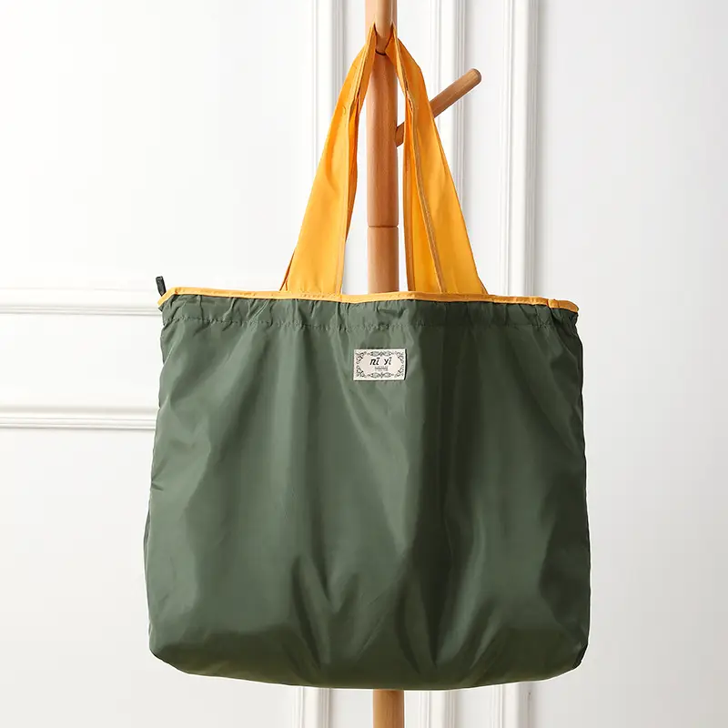 Large Drawstring Eco-Friendly Grocery Bag - Image 3