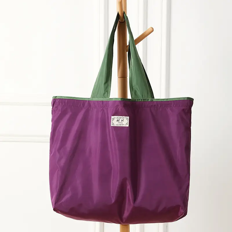 Large Drawstring Eco-Friendly Grocery Bag - Image 4