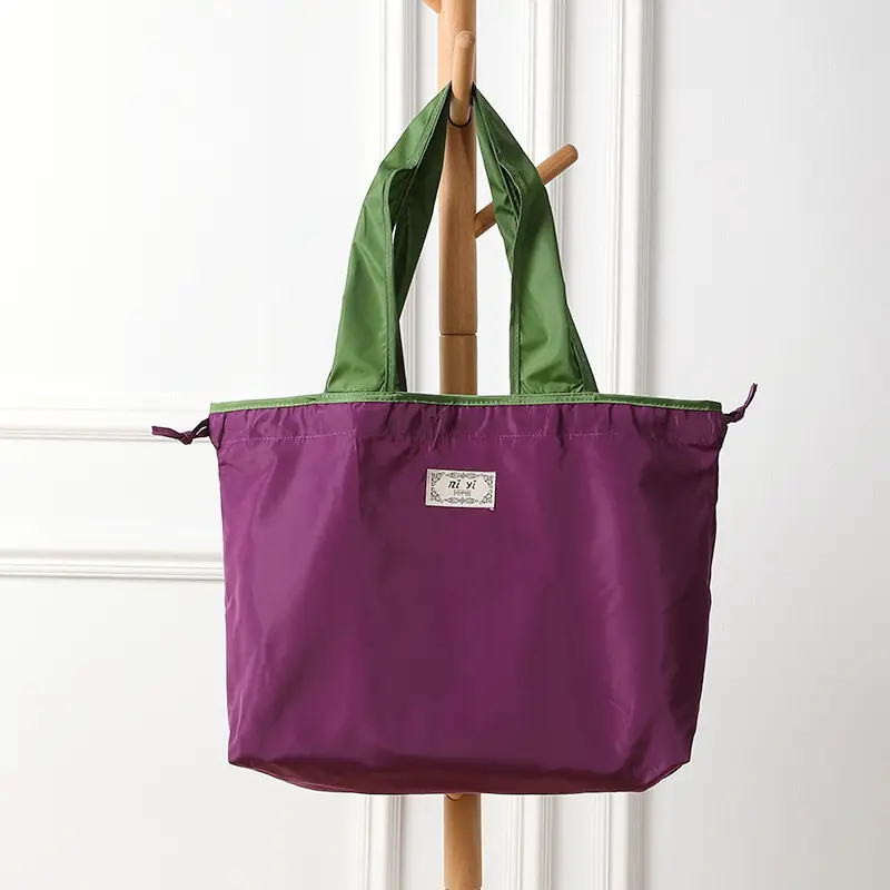 Large Drawstring Eco-Friendly Grocery Bag - Image 7