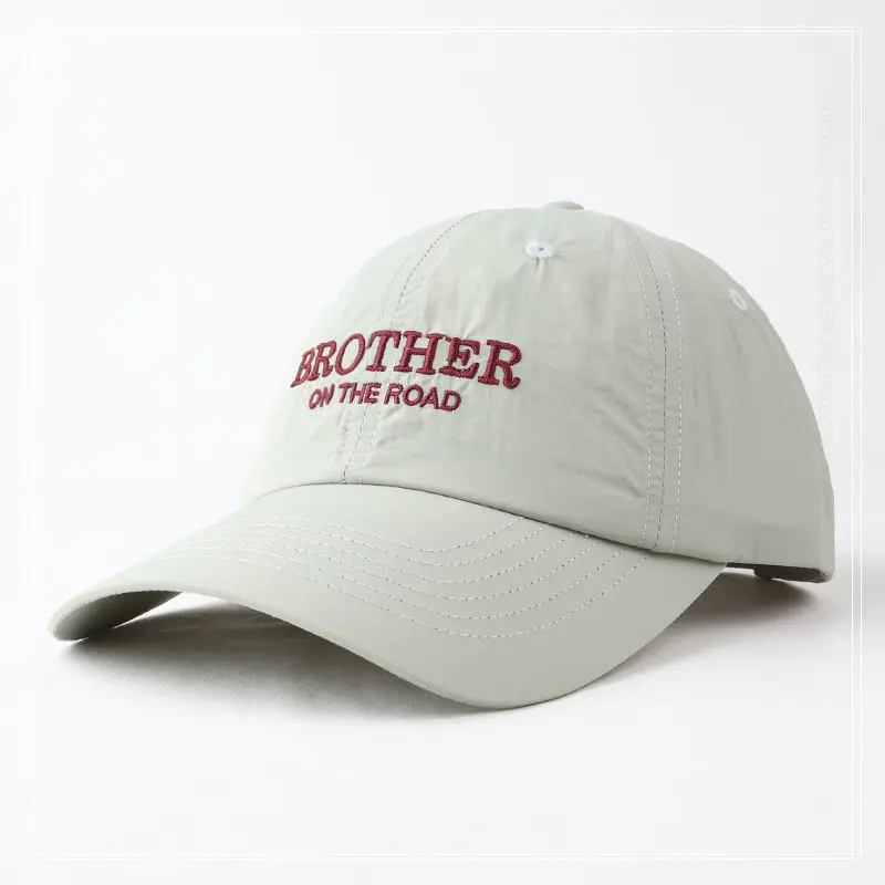 Men's Cotton "Brother On The Road" Cap — feature 7