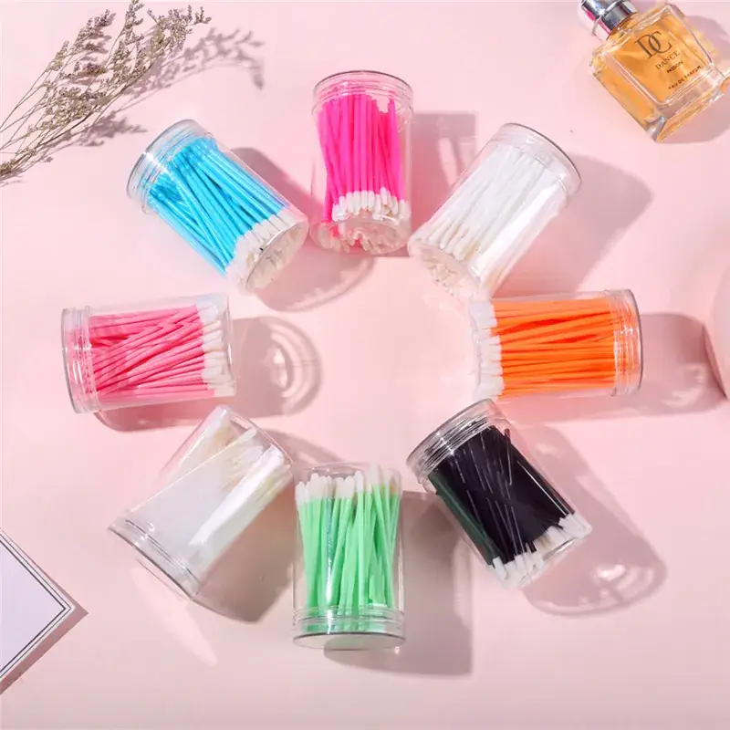100 Pcs Disposable Lip Brush Set for Makeup Artists Beginners - Image 19