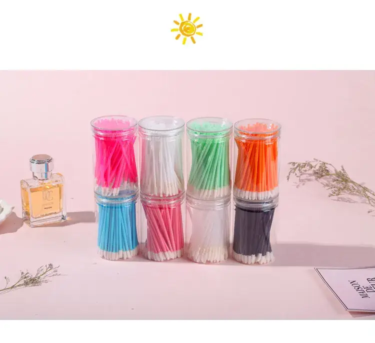 100 Pcs Disposable Lip Brush Set for Makeup Artists Beginners — feature 1