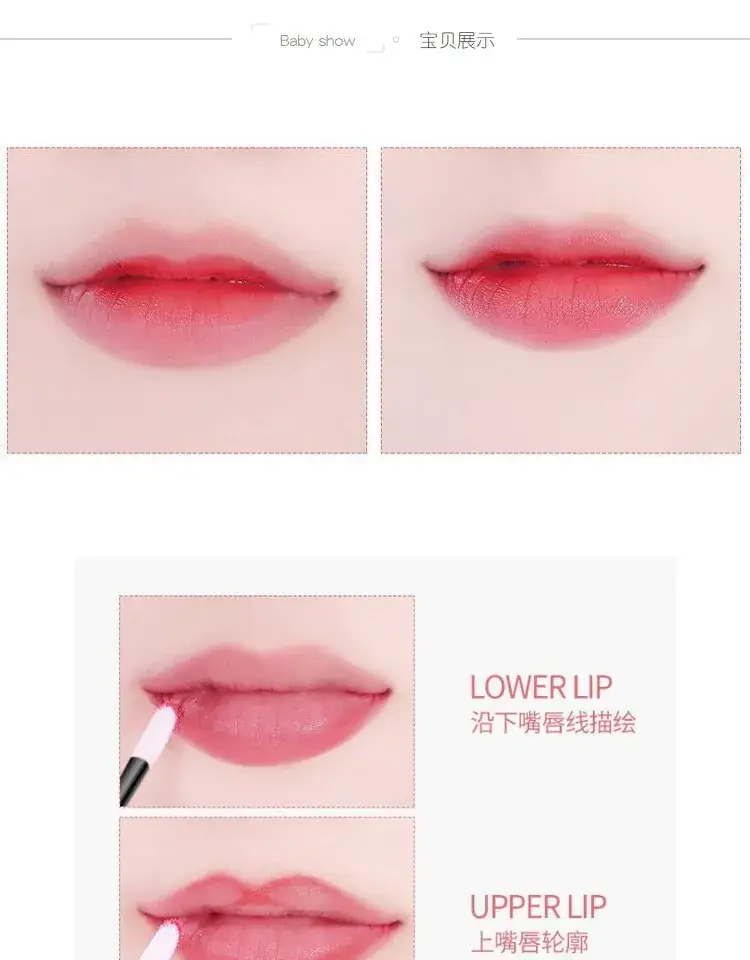100 Pcs Disposable Lip Brush Set for Makeup Artists Beginners — feature 3
