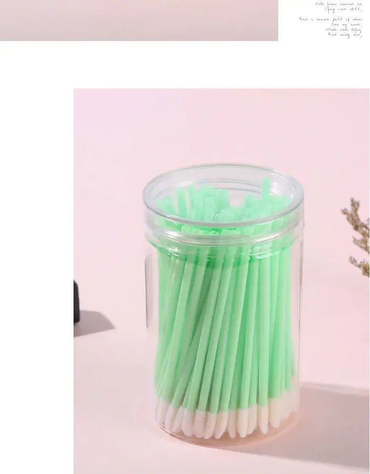 100 Pcs Disposable Lip Brush Set for Makeup Artists Beginners — feature 6