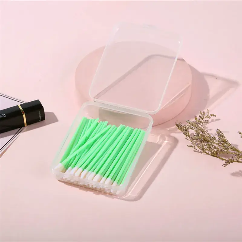 100 Pcs Disposable Lip Brush Set for Makeup Artists Beginners - Image 12