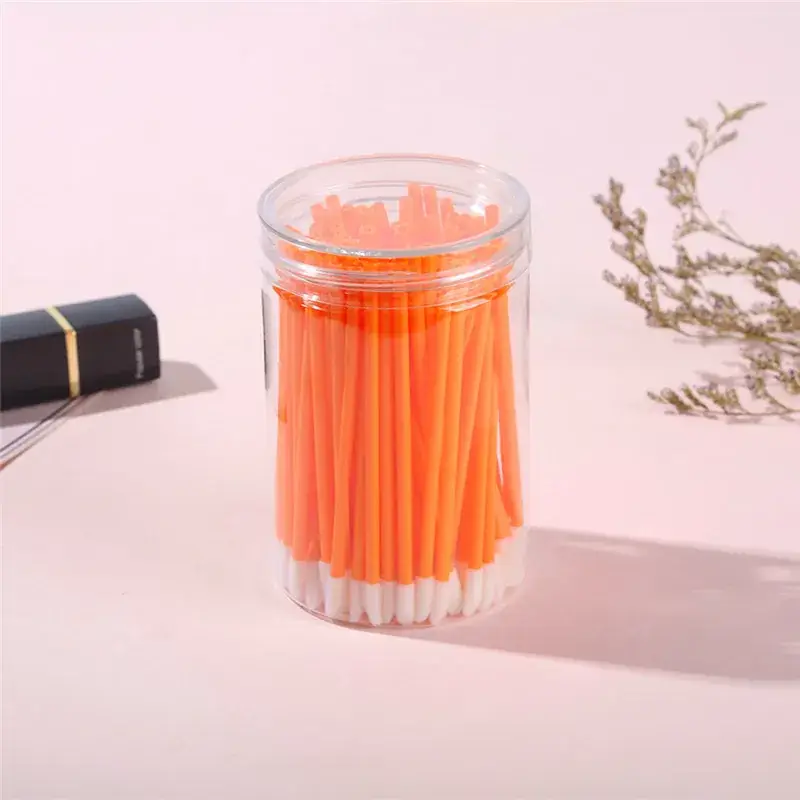 100 Pcs Disposable Lip Brush Set for Makeup Artists Beginners - Image 7