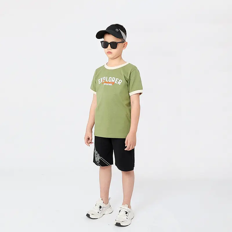 Kids Explorer T-Shirt Cotton Short Sleeve Summer - Image 5