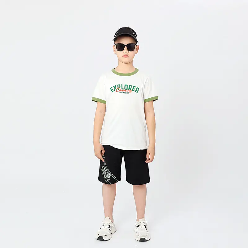 Kids Explorer T-Shirt Cotton Short Sleeve Summer - Image 6