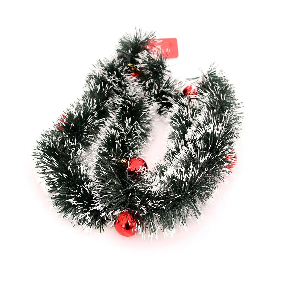 Christmas Tree Decor Black Green White Edge Bow Hotel Decoration - Image 6