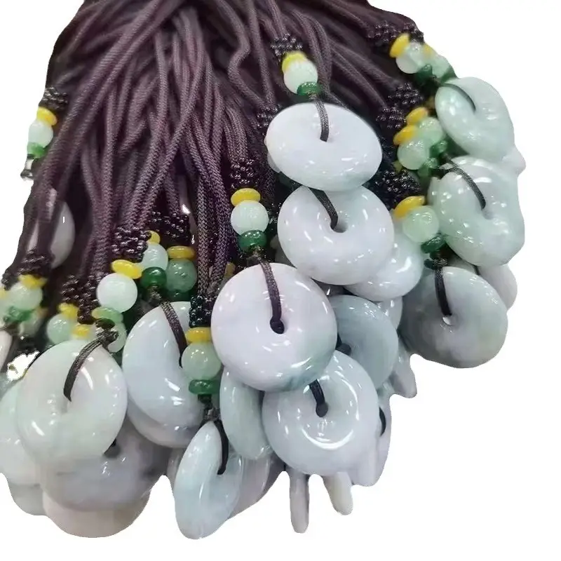 Natural Jade Pendant Necklace for Couples Birthday Gift - Image 5