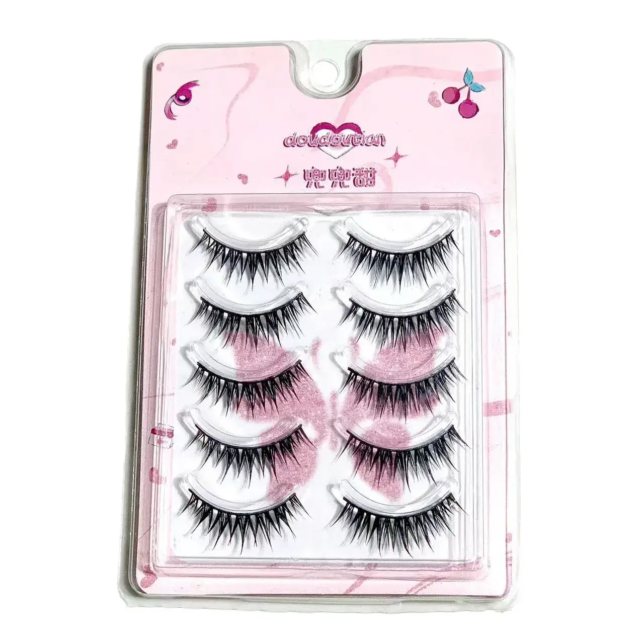 Doudou Wet False Eyelashes One Piece Curly Net