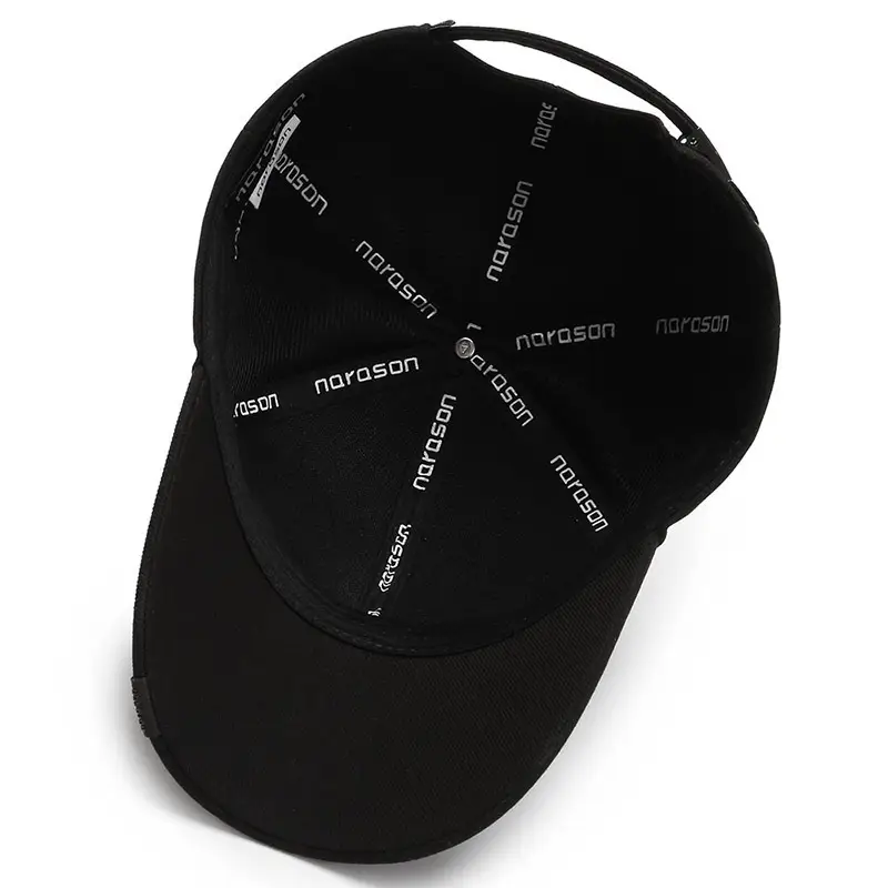 Men's Grey Ins-Style Baseball Cap with Brand Embroidery - Image 9