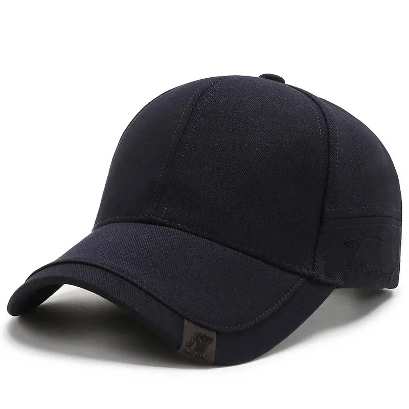 Men's Grey Ins-Style Baseball Cap with Brand Embroidery - Image 2