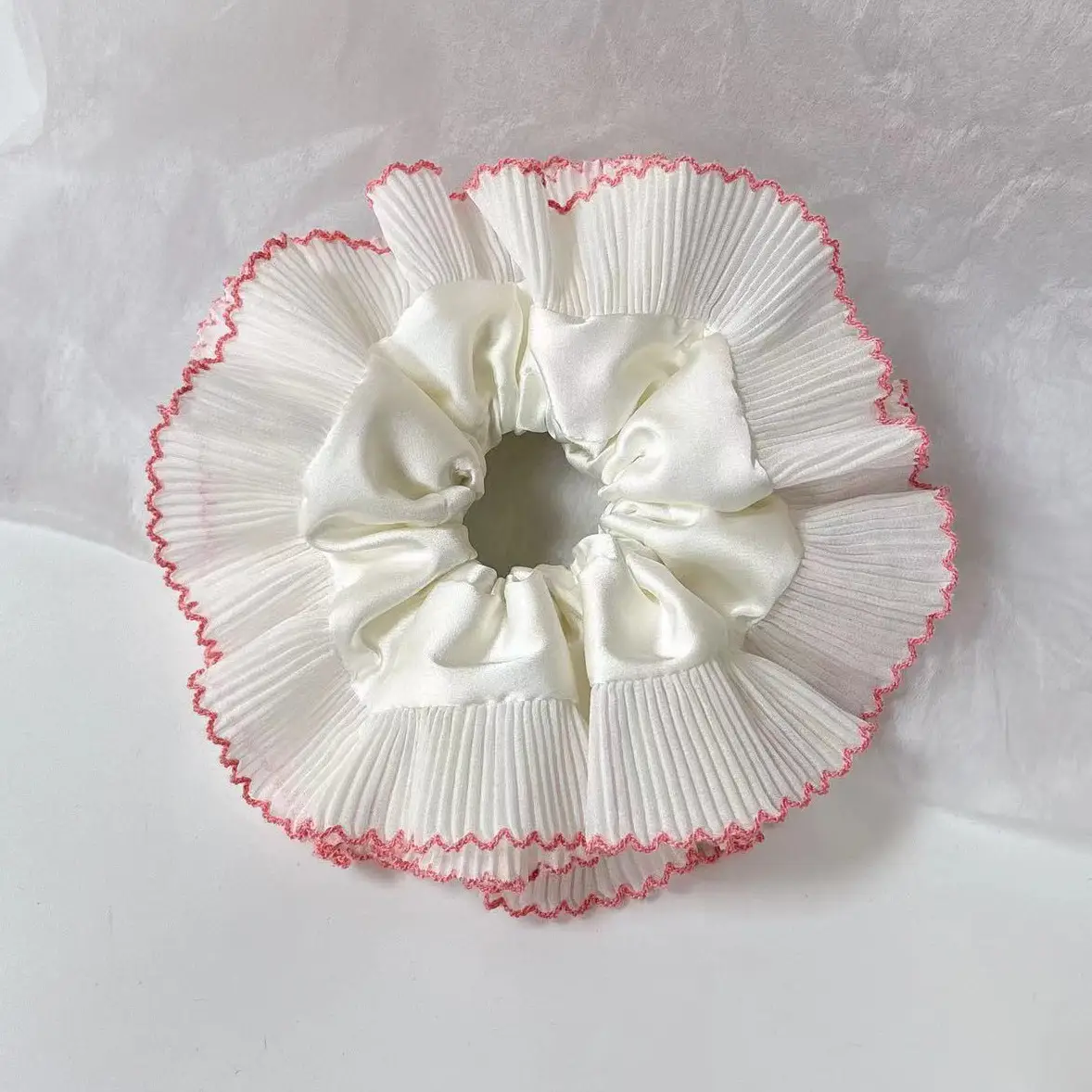 Satin White Edge-Large Hire