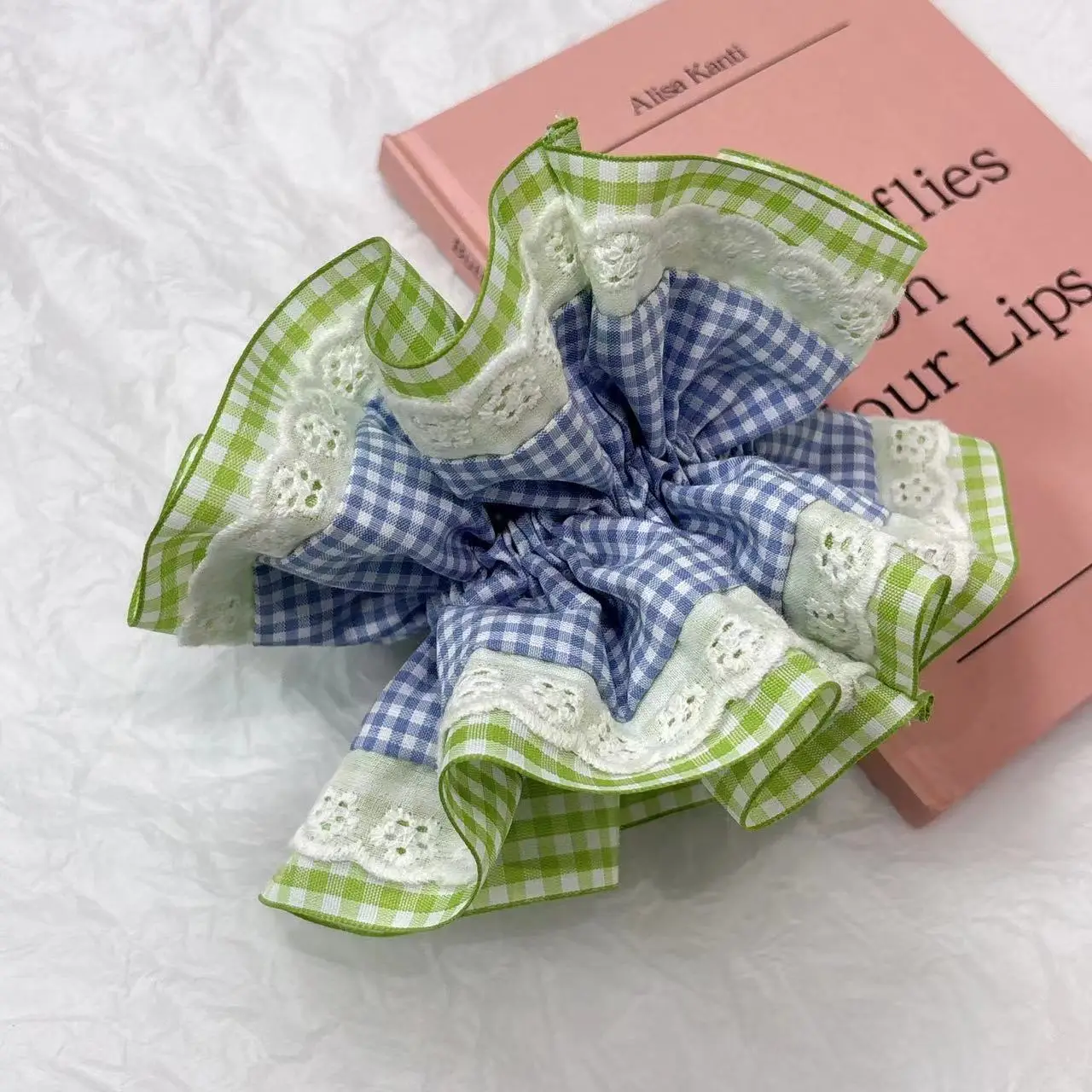 Blue and Green Check-Large Hire