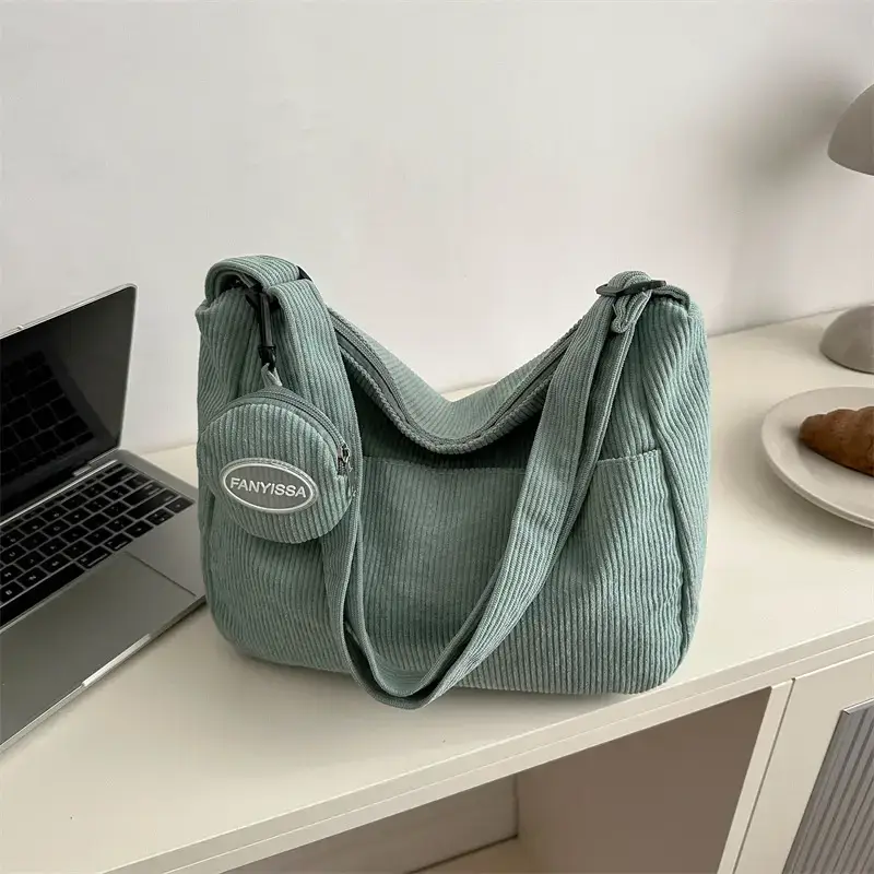 Pink Crossbody Bag for Women with Adjustable Strap - Image 11