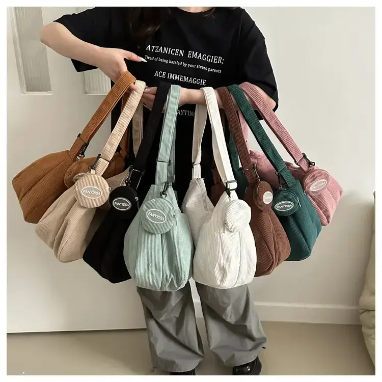 Pink Crossbody Bag for Women with Adjustable Strap — feature 23
