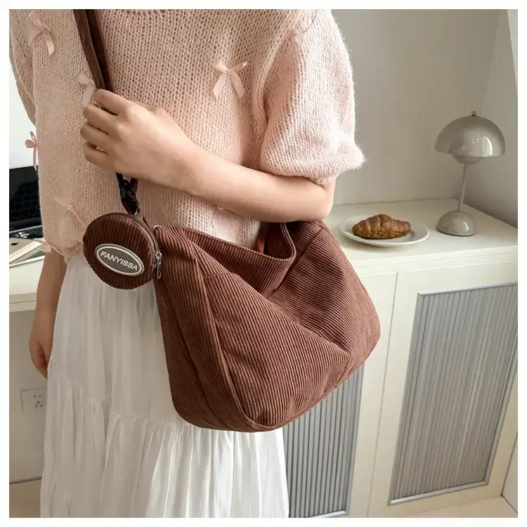 Pink Crossbody Bag for Women with Adjustable Strap — feature 9