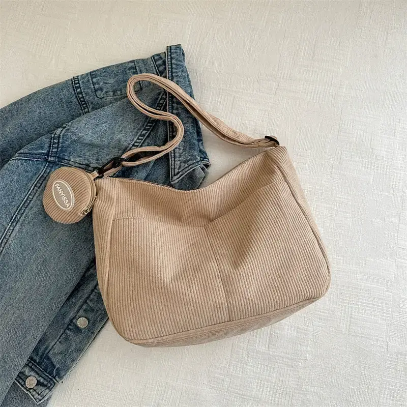 Pink Crossbody Bag for Women with Adjustable Strap - Image 3