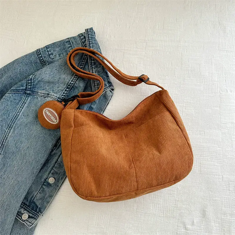Pink Crossbody Bag for Women with Adjustable Strap - Image 8