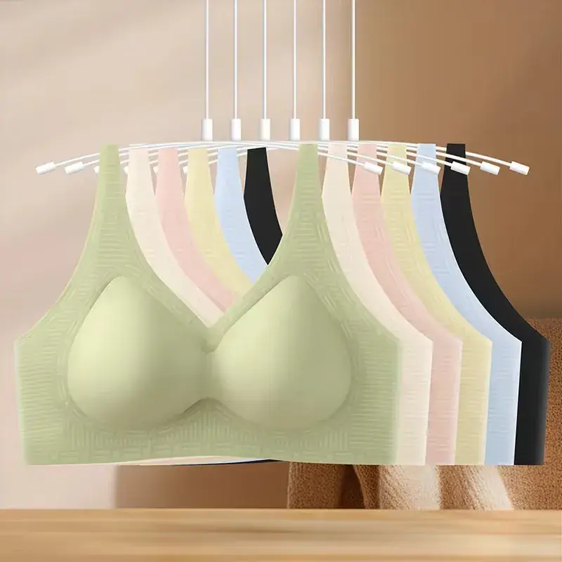 Women's Rimless Push-Up Jelly Bra Underwear Set — feature 17