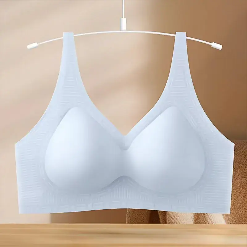 Women's Rimless Push-Up Jelly Bra Underwear Set - Image 4