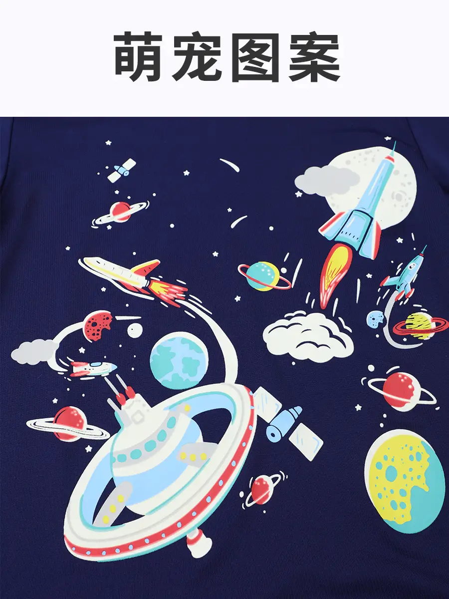 Blue Short Sleeve Boys T-Shirt 2025 Summer - Image 4