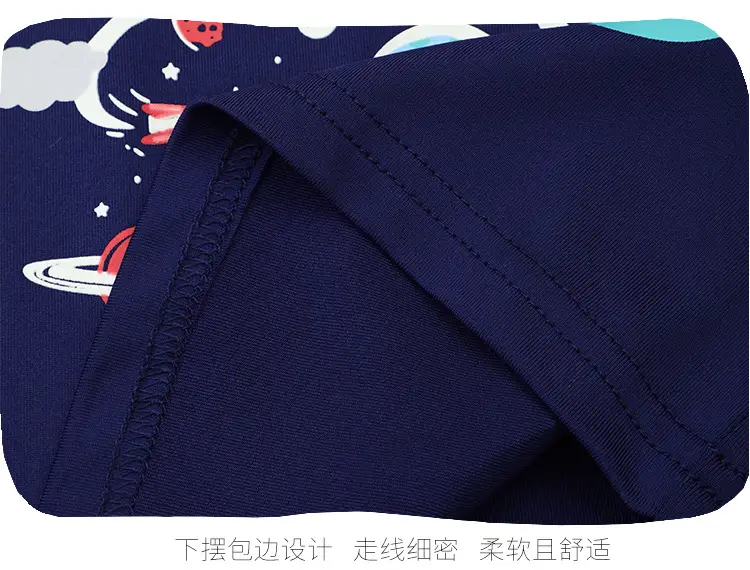 Blue Short Sleeve Boys T-Shirt 2025 Summer — feature 18