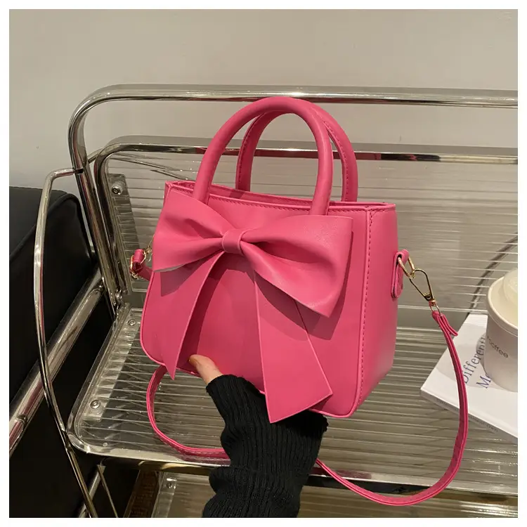 Black Bow Shoulder Bag for Women Spring Summer 2024 — feature 10