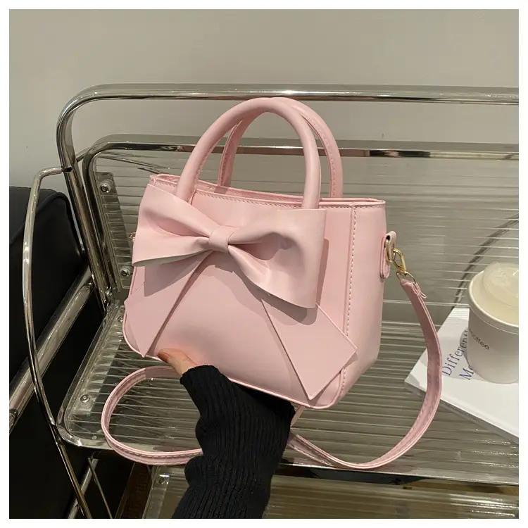Black Bow Shoulder Bag for Women Spring Summer 2024 — feature 13
