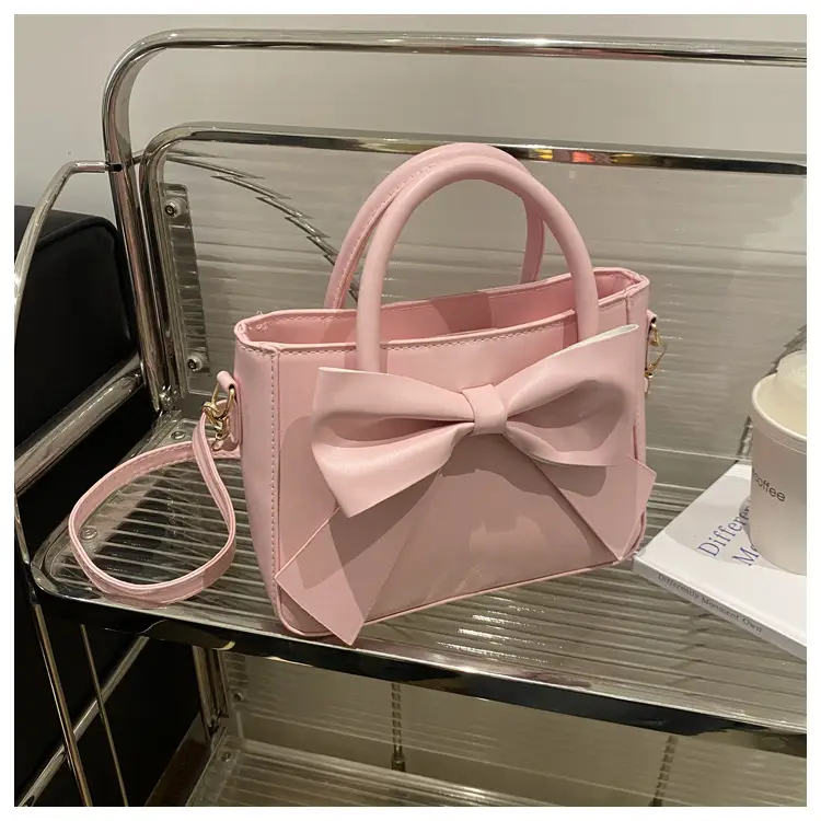 Black Bow Shoulder Bag for Women Spring Summer 2024 — feature 14