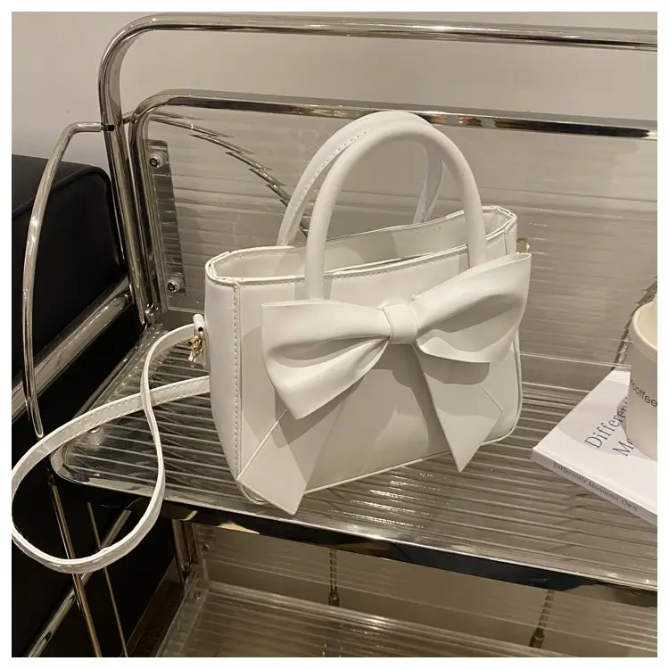Black Bow Shoulder Bag for Women Spring Summer 2024 — feature 16