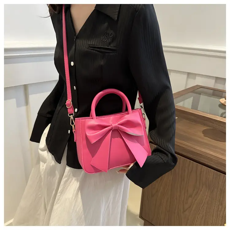 Black Bow Shoulder Bag for Women Spring Summer 2024 — feature 20