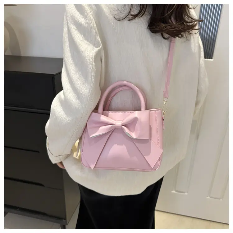 Black Bow Shoulder Bag for Women Spring Summer 2024 — feature 27