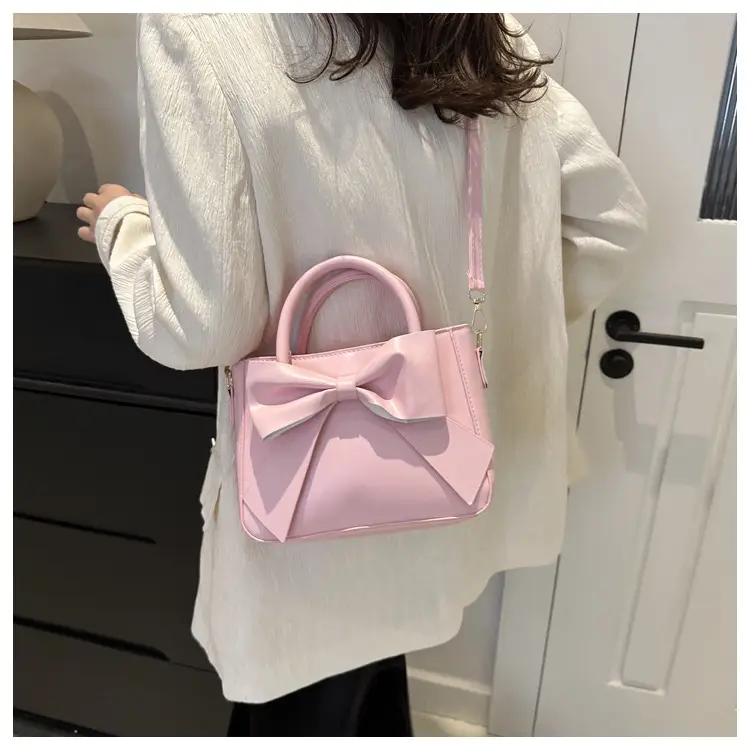 Black Bow Shoulder Bag for Women Spring Summer 2024 — feature 28
