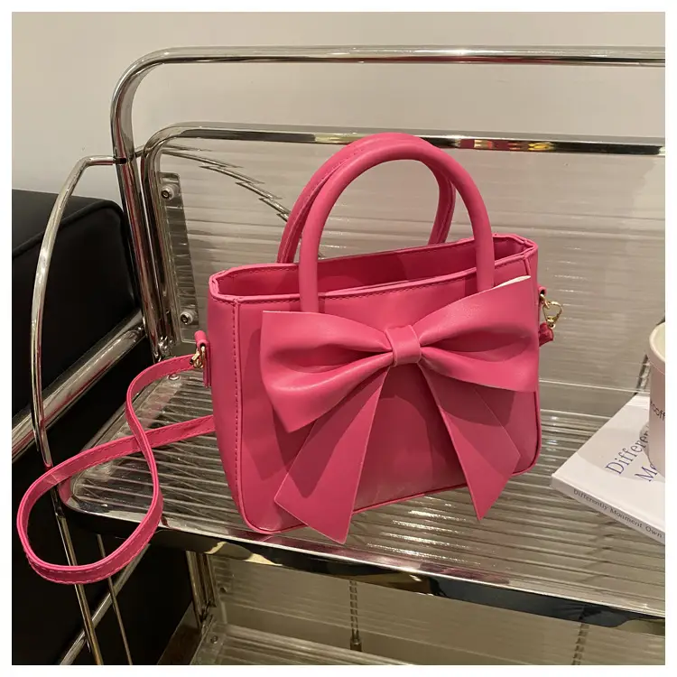 Black Bow Shoulder Bag for Women Spring Summer 2024 — feature 9