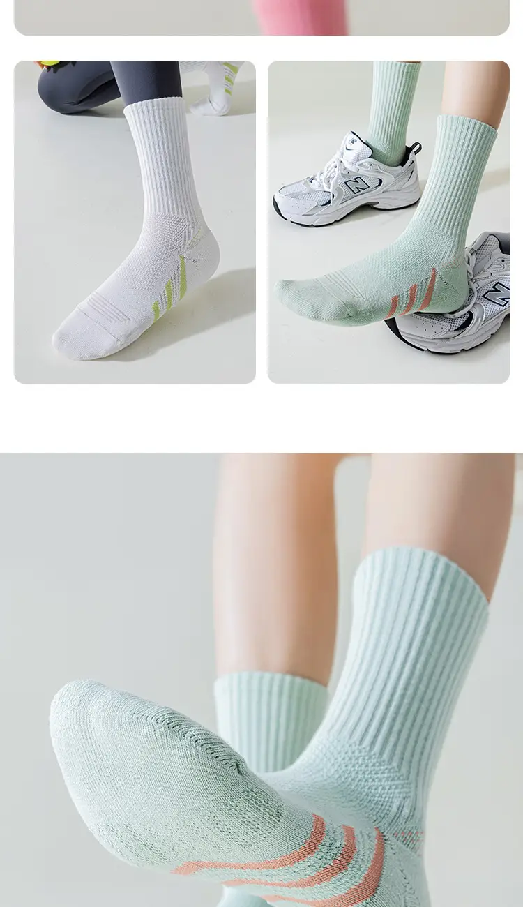 Women's Badminton Socks Mid-Calf Shock Absorbing — feature 10
