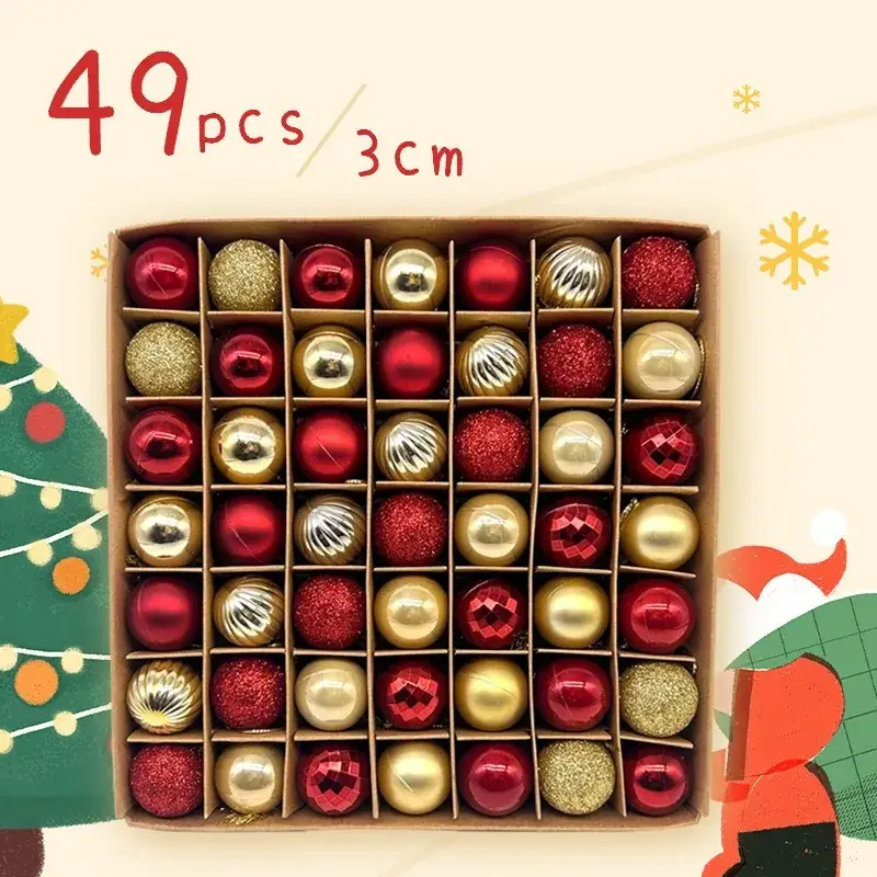 Cross-Country Christmas Tree Hanging Ornaments 49 Pcs - Image 6
