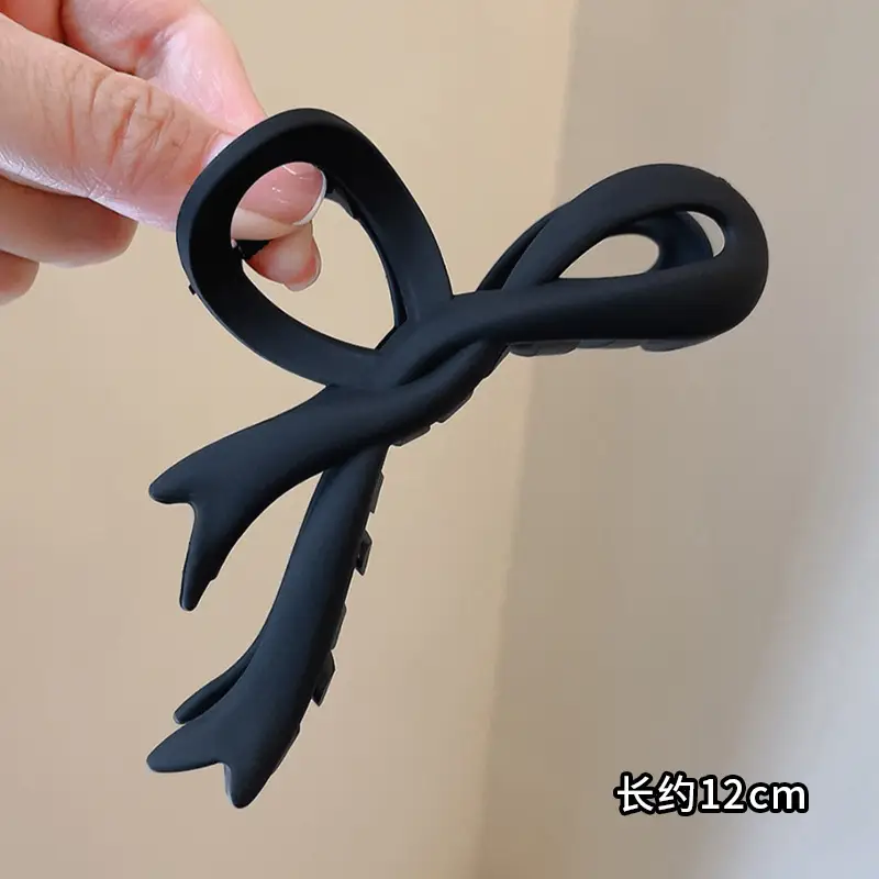 Acrylic Hairpin Women's Large Shark Clip Back Head Disc Hair Grab Clip