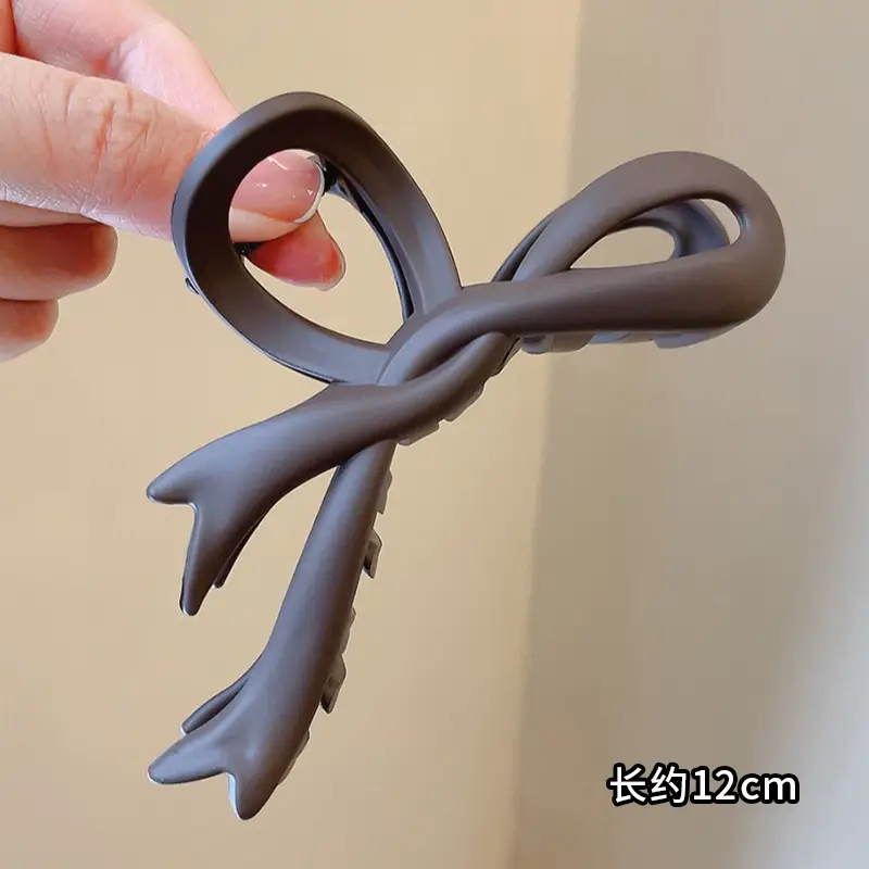 Acrylic Hairpin Women's Large Shark Clip Back Head Disc Hair Grab Clip