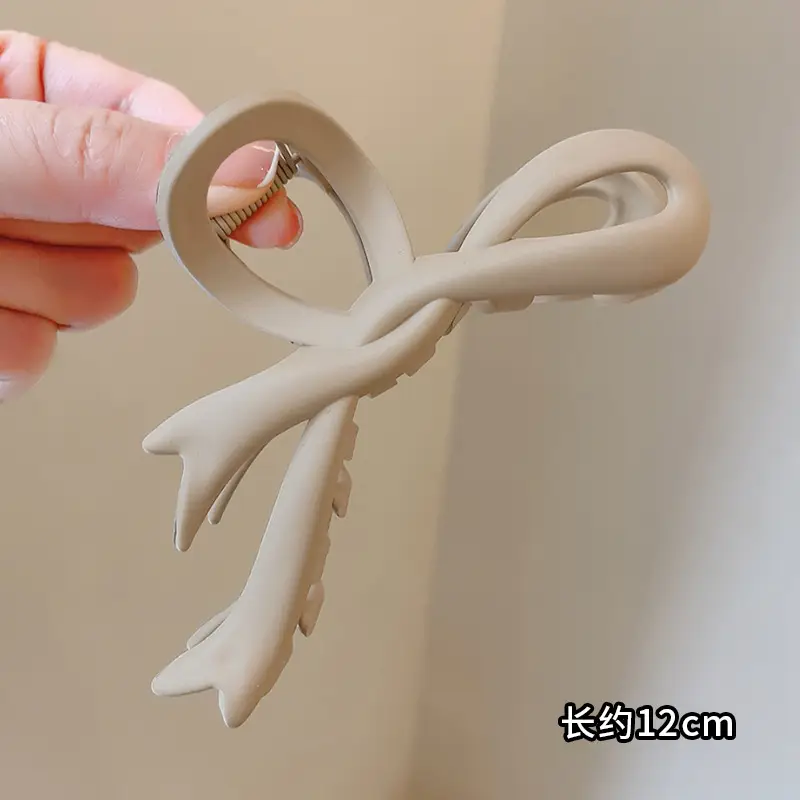 Acrylic Hairpin Women's Large Shark Clip Back Head Disc Hair Grab Clip