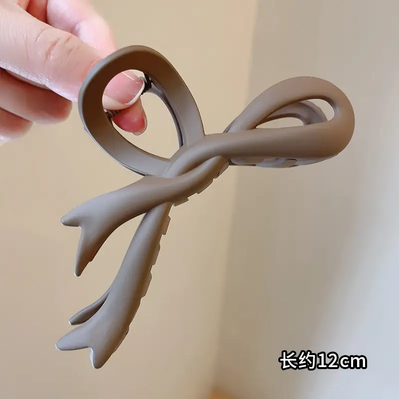 Acrylic Hairpin Women's Large Shark Clip Back Head Disc Hair Grab Clip