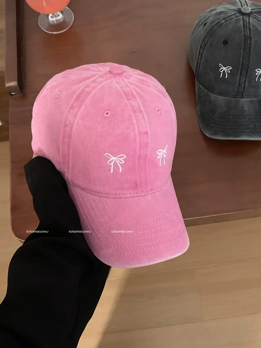 Women Purple Embroidered Baseball Cap 2024 - Image 3